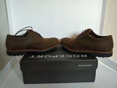 rockport channer cap toe oxford