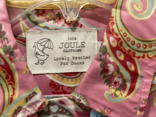 Little Joules Lovely Weather for Ducks British Raincoat Size 9/10 Years/ht 140cm - Picture 3 of 7