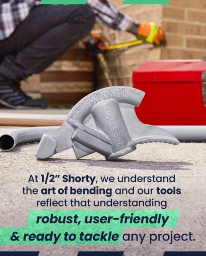 1/2" SHORTY -AVAILABLE ON AMAZON- 1/2” EMT Short Bender With 3/4” Inner Thread - Picture 14 of 17
