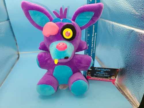 NUEVO 2017 Funko Five Nights At Freddys Blacklight Foxy Peluche FNAF NUEVO CON ETIQUETAS - Imagen 1 de 6