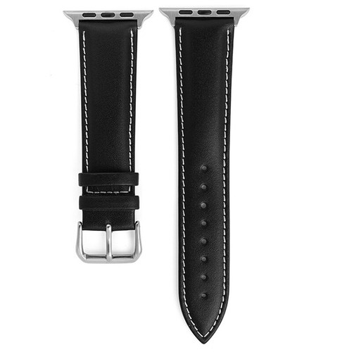 Genuine Leather Band iwatch Strap For Apple Watch Series Ultra 2 10 9 8 7 6 5 SE - Picture 15 of 20