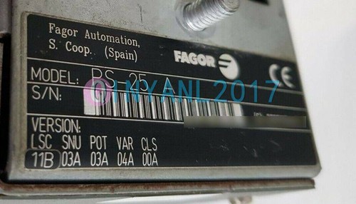 ONE USED FAGOR PS-25A servo drive - Picture 3 of 3