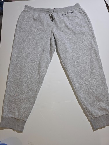 Pantalones deportivos Tommy Hilfiger para hombre gris jaspeado XL calce deportivo informales - Imagen 1 de 10