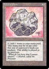 Magic MTG - Fellwar Stone - The Dark - EXC - IT