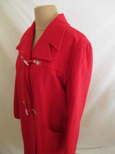 Manteau Versace Rouge Taille M à - 86% - Imagen 2 de 8