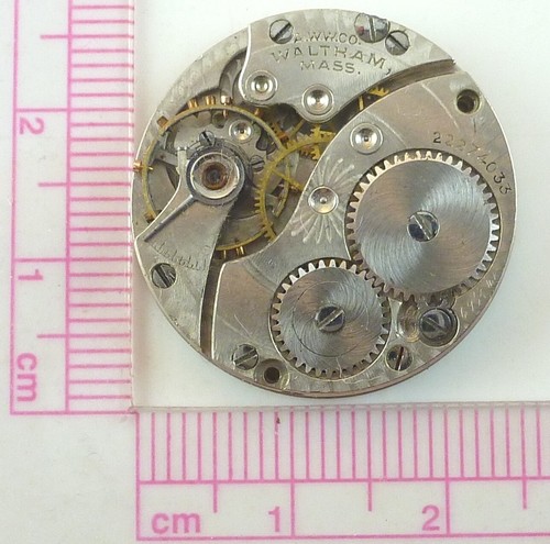 Waltham 510 Pocket Watch Movement - Parts / Repair  - Picture 3 of 4