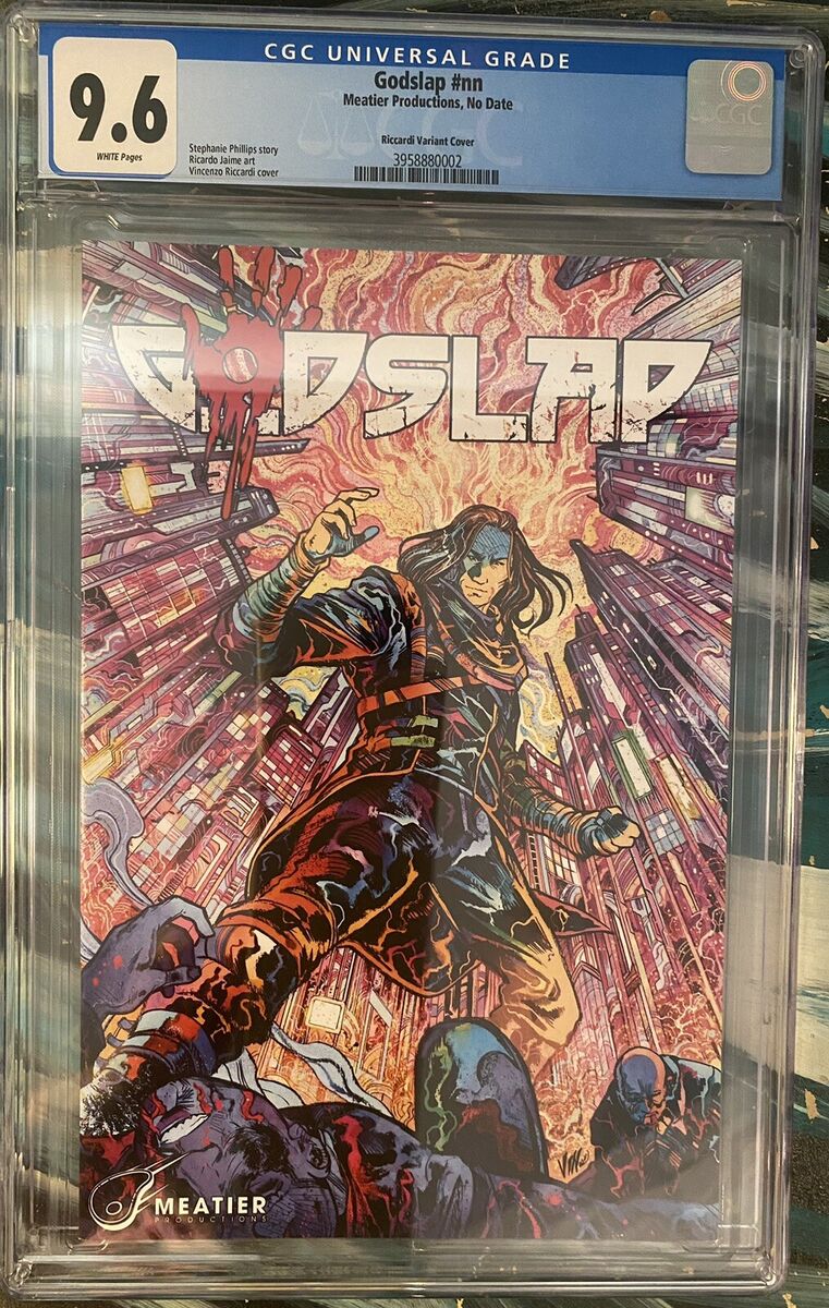 GODSLAP The Prologue - Vincenzo Riccardi Variant Cover - Limited Run CGC 9.6