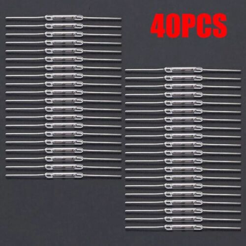 Pack of 40 Glass Reed Switches Low Voltage Normally Open NO 2Pin 2 x 14 mm - Picture 4 of 12