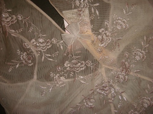 Victoria's Secret unlined 36C BRA SET+L TEDDY Lilac Silver Taupe Embroidered - Picture 5 of 8