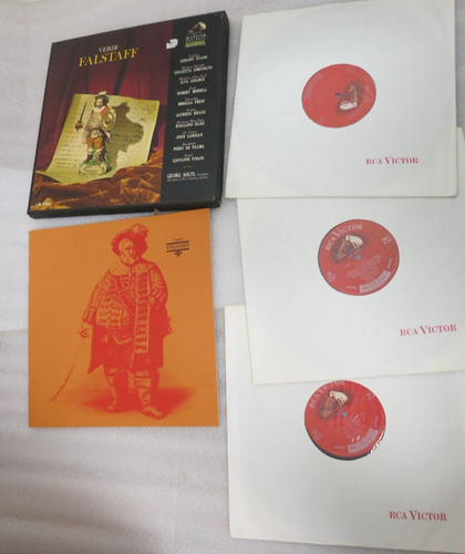 Verdi's FALSTAFF 3 LP Vinyl Set - Picture 2 of 2