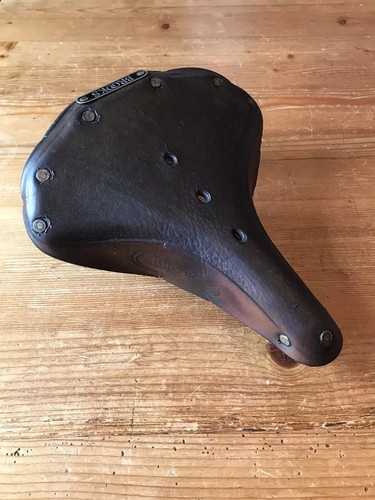Brooks B67S Saddle Leather Brown Seat Vintage Retro Bike Cycling Retro Patina