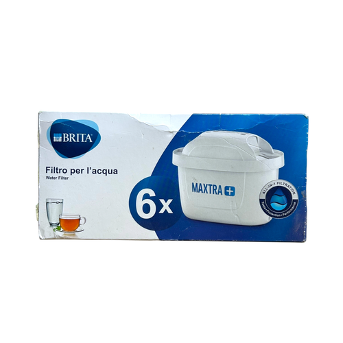Cartucho de filtro de agua Brita Maxtra paquete de 6 repuesto Maxtra+ Plus genuino OEM - Imagen 2 de 3