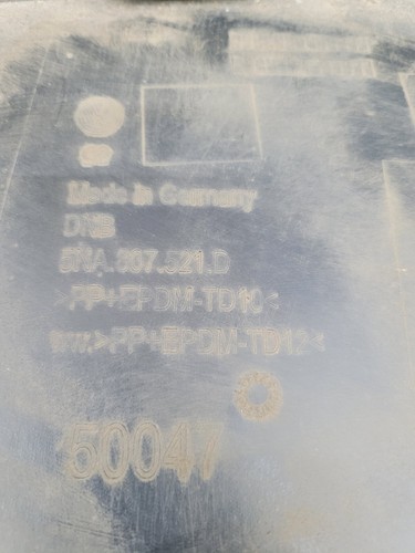 Original VW Tiguan II Facelift Stoßstange Spoiler Hinten AHK PDC 5NA807521D - Bild 7 von 7