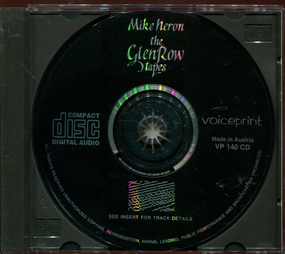 Mike Heron -The Glen Row Tapes CD 531 - Bild 3 von 3
