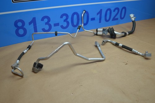 2015 95B PORSHE MACAN S A/C AC LINES LINE HOSES HOSE SET OF 4 95B260701 - Picture 3 of 9