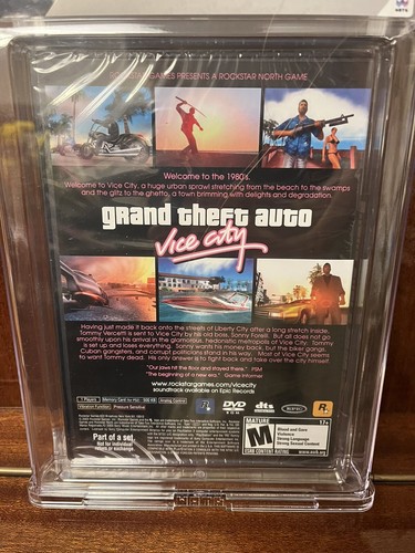 Grand Theft Auto Vice City GTA WATA 9.8 A++ PlayStation 2 Graded - Picture 6 of 7