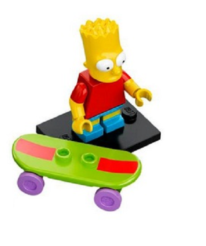 LEGO BART SIMPSON MINIFIGUREN Neu Serie 1 aus Set 71005 Minifigur Colsim-2 - Bild 1 von 2