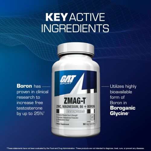 Essentials ZMAG-T, magnesio, B6 + boro, 90 vegetales - Imagen 5 de 7