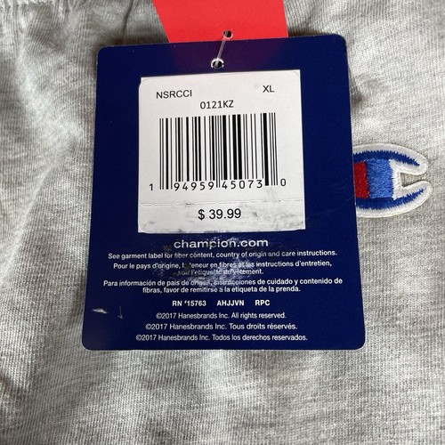 Champion Sleep Joggers Sz XL Soft Lightweight Pajama Rib Cuff Logo Lounge Pants - Picture 3 of 6