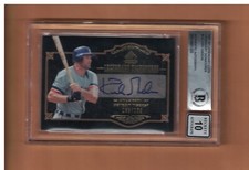 Kirk Gibson AUTOGRAPHED 2007 SP LEGENDARY CUTS BASEBALL CARD SIGNED BECKETT AUTH