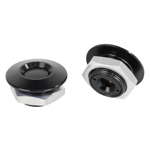 2pcs Auto Car Push Button Quick Release Hood Bonnet Pins Lock Clip Bumper Latch - Picture 8 of 12