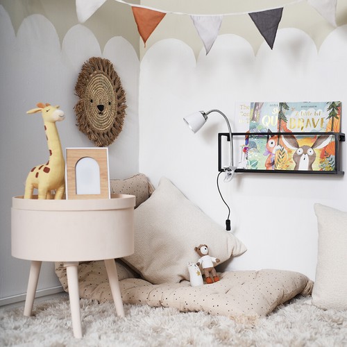 Clip On Desk Table Lamp 14CM Tall Craft Task Light Adjustable White & Chrome - Picture 4 of 8
