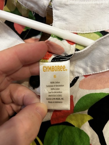 Gymboree Palm Beach Paradise Tunic Size 6 - Picture 3 of 6