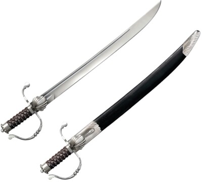 Cold Steel Hunting Fixed Sword 24'' 1055HC Steel Blade Rosewood Handle 88CLQ