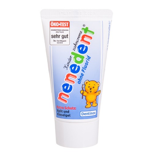 DENTINOX Nenedent Fluoridfrei Zahnpasta für Kinder Von 2 Jahre Alt 50 ML - Bild 12 von 12