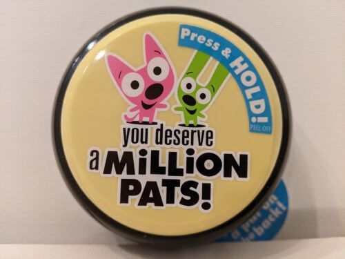 (NEU) Hallmark Hoops & YoYo "DU VERDIENST EINE MILLION PATS!" Sprechender Druckknopf