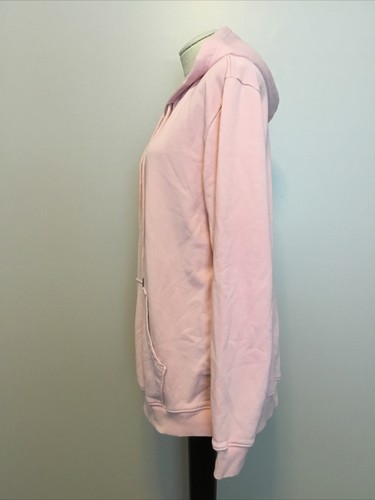 DOLL 10 Pink Embroidered LOGO Pullover Sweatshirt Hoodie Sz L - Picture 4 of 8