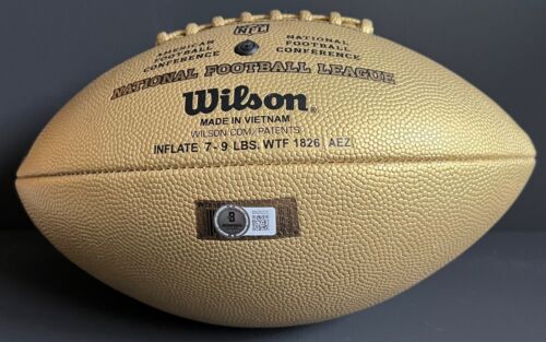 Kam Chancellor SEATTLE SEAHAWKS handsigniert signed GOLD NFL Duke Football BAS - Bild 3 von 3