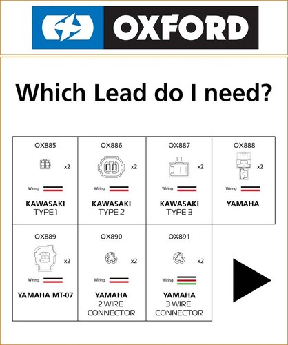 Yamaha TY 125 1980 Oxford Blinker Adapter Kabel - Bild 4 von 12
