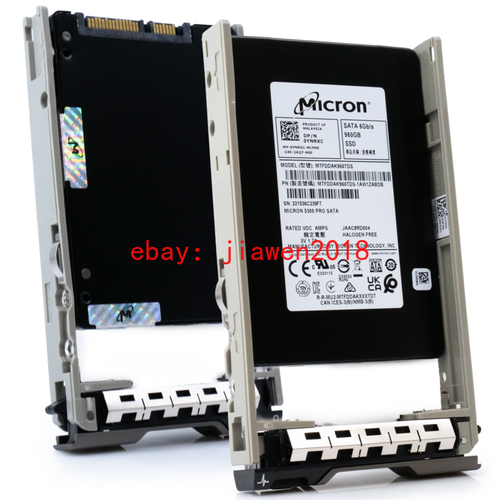 Dell G13 0YNRXC MTFDDAK960TDS 5300 PRO 960GB SATA 6Gb/s 512n 2.5in SSD - Picture 2 of 6