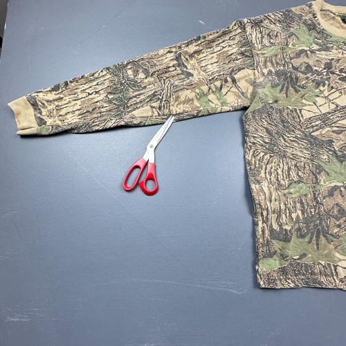 Cabela’s RealTree Camo Shirt Men’s XL Long Sleeve Hunting Outdoor Brown Cotton - Picture 8 of 16
