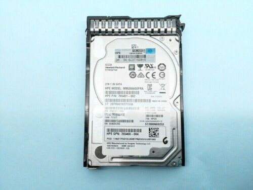 765455-B21 HP 2TB 6G SATA MIDLINE 7.2K SFF (2.5IN) SC 512E DS HDD 765869-001 US - Picture 3 of 6