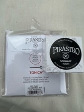 Pirastro Schwarz  Rosin and Tonica Violin Strings Set 4/4  2025 Special 