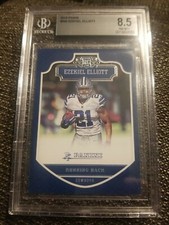 2016 Panini #209 Ezekiel Elliott BGS 8.5 Dallas Cowboys Rookie