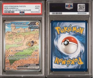 Psa 9 Pokémon Iron Hands ex Paradox Rift 248/182 Special Illustration Rare