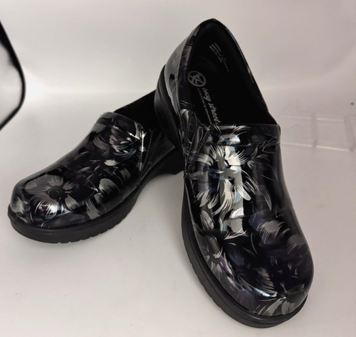 Zoccolo antiscivolo Easy Works Easy Street Tiffany nero argento blu DONNA 7,5W - Foto 3 di 15