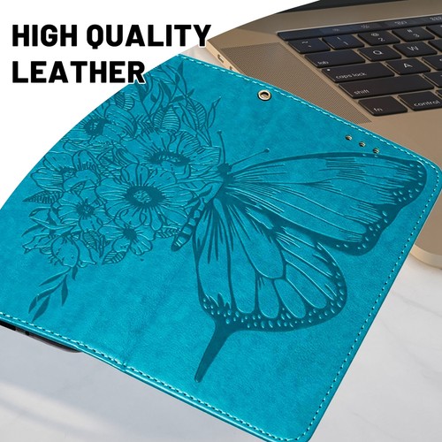Funda tipo billetera para Google Pixel 8 Pro 7A 7 6 Pro 8 mariposa en relieve + cubierta con correa - Imagen 52 de 72