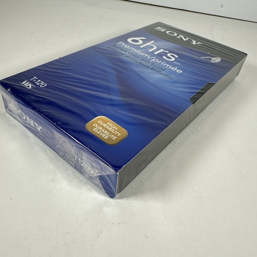 One (1) Sony T120VRH Premium Grade VHS Video Tape - Picture 2 of 4