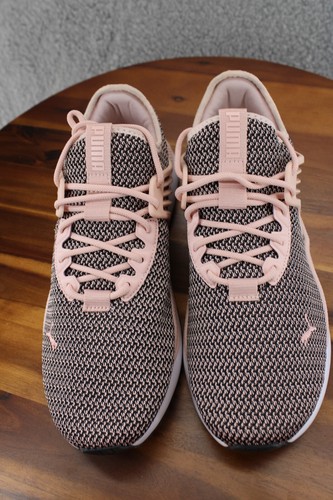 Puma Pacer Future Knit Casual Running Shoe Womens Size 11 Sneakers Pink Black - Picture 9 of 12