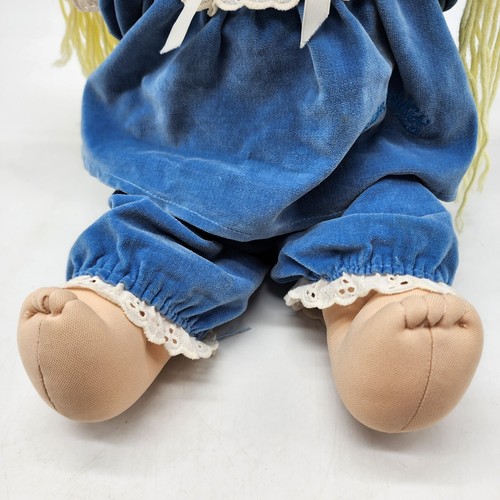Cabbage Patch Niños Gemelos Niña y Niño Cabello Rubio Oscuro Ojos Azules 1986 Zapatos Xavier  - Imagen 11 de 22