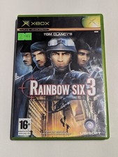 Tom Clancy's Rainbow Six 3 (Microsoft Xbox, 2003) With Manual Vgc