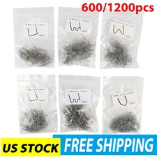 Hot Stapler Gun Plastic Repair Car Bumper Welding Welder Machine Staples 1200PCS