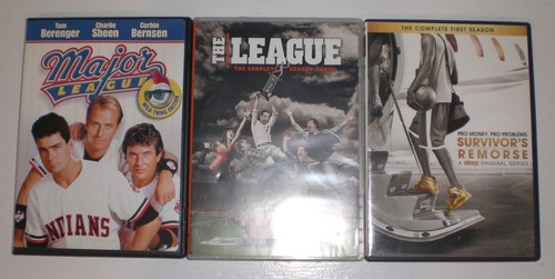 Konvolut 3 DVDs - 1989 Major League, The League Season 3 Survivor's Remorse S 1