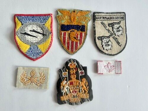 Parche de insignia varias naciones x6 (lote 3) - Imagen 2 de 3
