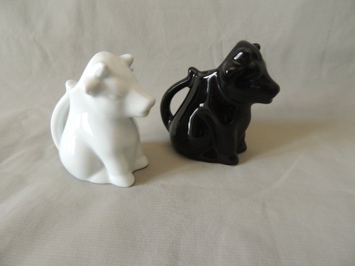 Art et Lumiere 2 very beautiful porcelain toothpicks holders - Picture 2 of 8