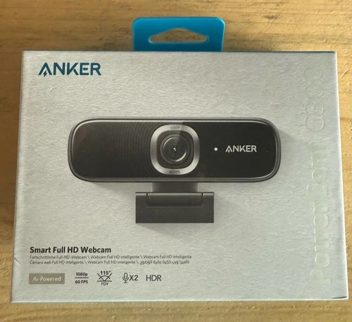 Anker PowerConf C300 Smart Full HD Webcam HDR 1080p 60FPS